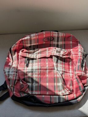 Athletic Works Plaid Backpack